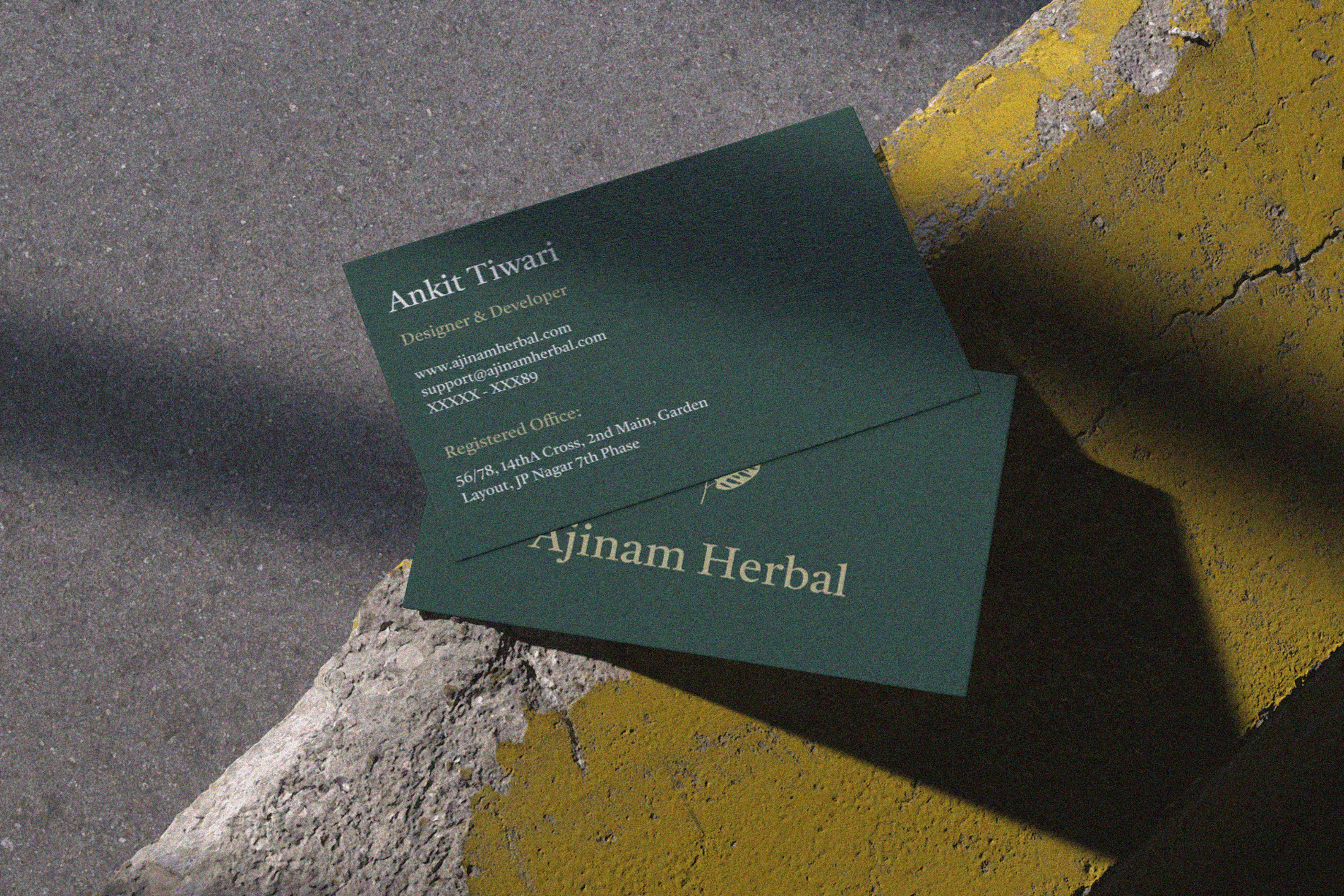 ajinamherbal-brand-identity-showcase